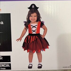 Infant Pirate "High Sea Cutie"  Pirate Halloween Costume Sz 6-12 Months NEW